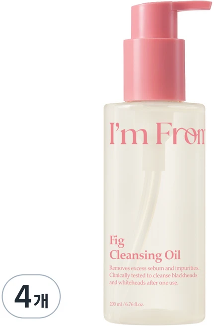 아임프롬 피그 클렌징 오일, 200ml, 4개 - 쿠팡