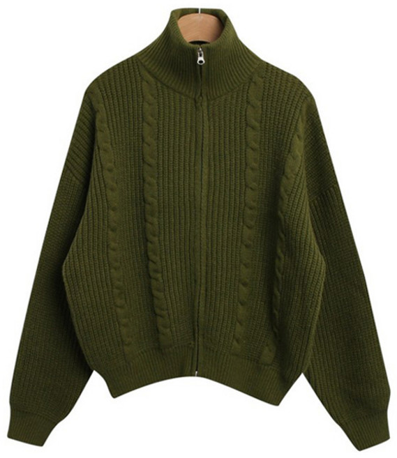 린다샵 아르브 꽈베기 투웨이 베이직 니트집업 cpjk5731k48