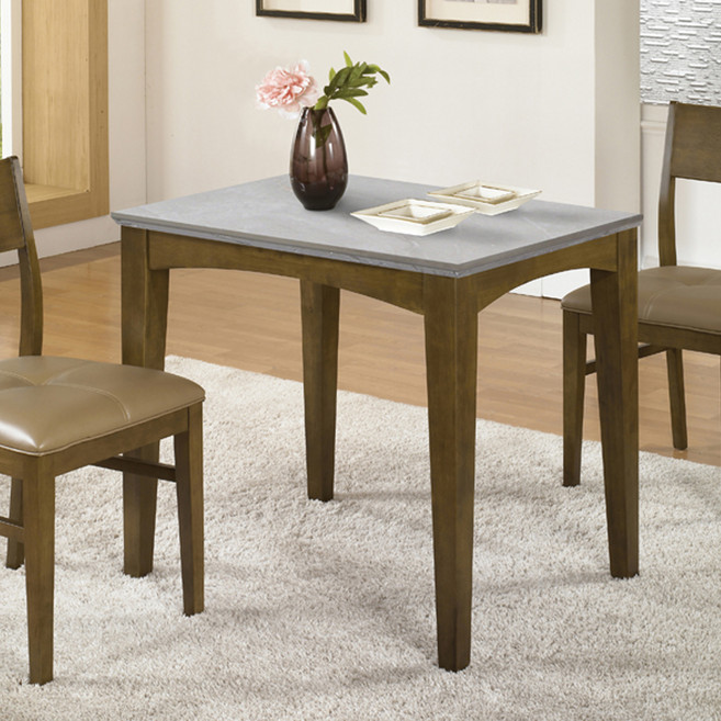 도리퍼니처 에이스 세라믹 원목 2인용 식탁 + 의자 2p 세트 방문설치, 우드 그레이