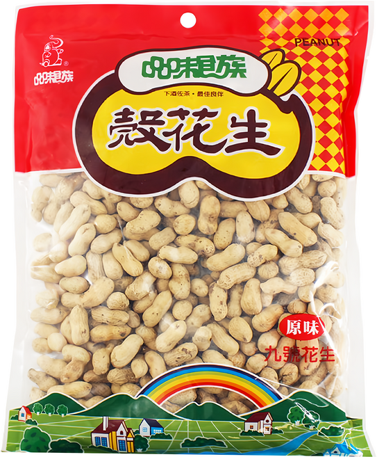 品味食族 殼花生, 400g, 1包