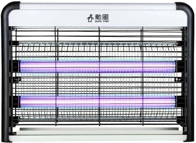 SUPA FINE 勳風 電擊式電子捕蚊燈 雙UV LED燈管 3500V超強電力 可壁掛/桌立 附USB電源線, DHF-S2199