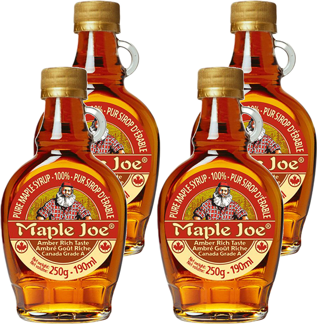 Maple Joe 加拿大楓糖漿, 250g, 4瓶