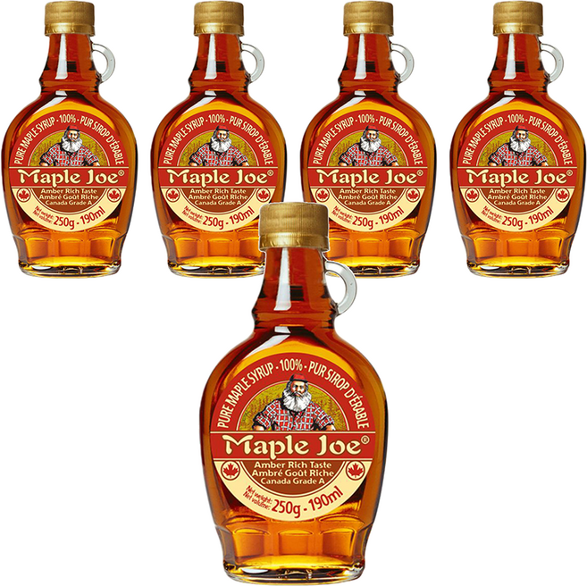 Maple Joe 加拿大楓糖漿, 250g, 5瓶