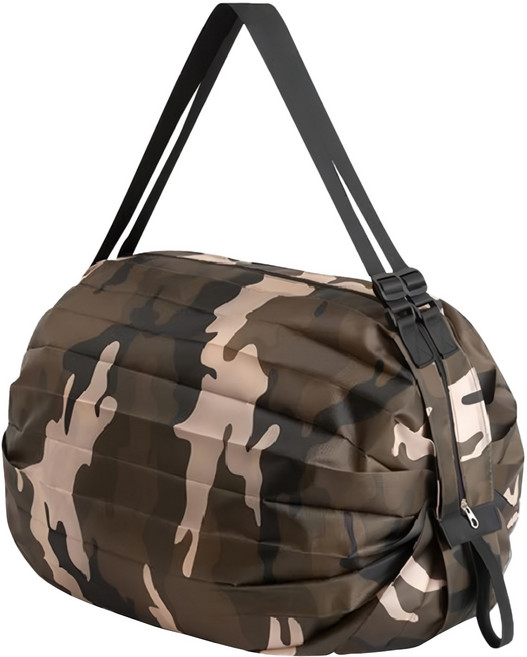 小麥購物 折疊收納袋, 軍綠迷彩, 3個