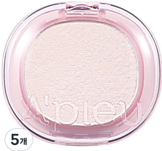 어퓨 과즙팡 글리밍 하이라이터, 02 소프트피치빔, 5개