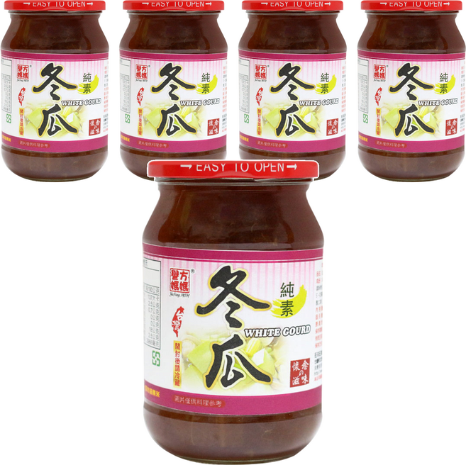 譽方媽媽 蔭冬瓜, 380g, 5罐