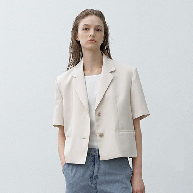 아틀리에나인 여성용 에센셜 로저 셋업 자켓 JK-3026