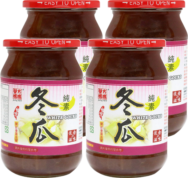 譽方媽媽 蔭冬瓜, 380g, 4罐