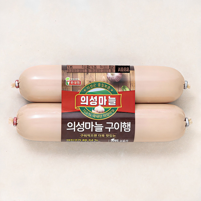롯데햄 의성마늘 구이햄, 320g, 1개