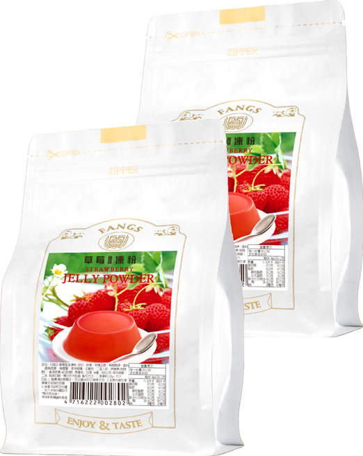 FANGS 方氏 草莓凍粉, 800g, 2包