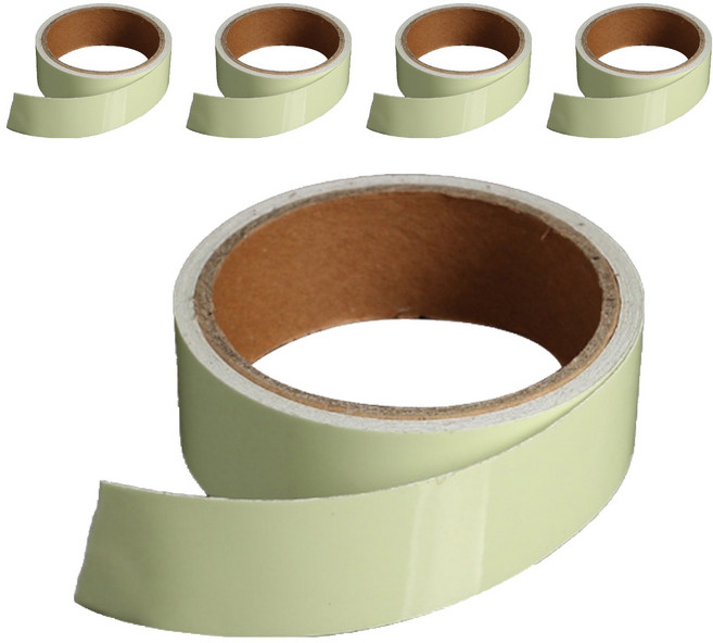 안전가드 축광 야광 테이프 형광블루 3cm x 3m, 5개