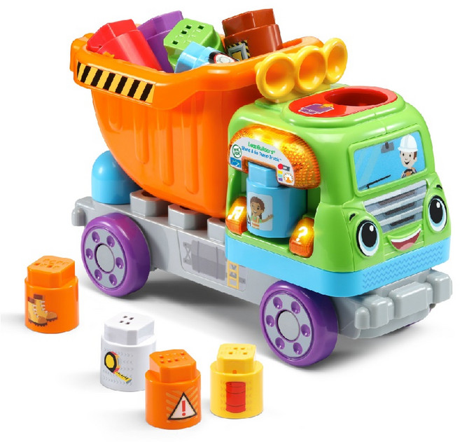 LeapFrog 跳跳蛙 小小建築師, 砂石車組 多色, 1組