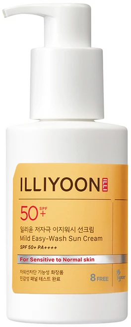 일리윤 저자극 이지워시 선크림 SPF50+ PA++++, 150ml, 1개 - 쿠팡