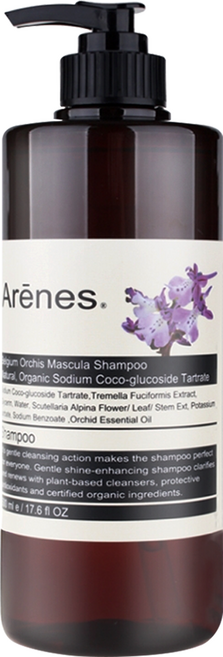 Arenes 愛霓思 比利時蘭鑽植萃香氛洗髮露, 1個, 500ml