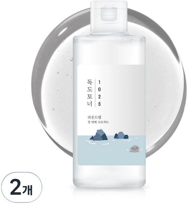 라운드랩 1025 독도 토너, 200ml, 2개 - 쿠팡