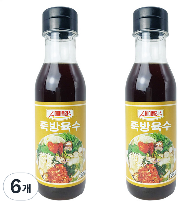 에이플러스 죽방 육수, 300g, 6개