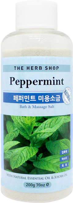 더허브샵 페퍼민트 마사지 미용소금, 페퍼민트 008520, 1개