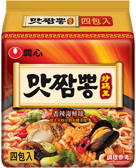 NONGSHIM 農心 炒碼麵 130g, 4包