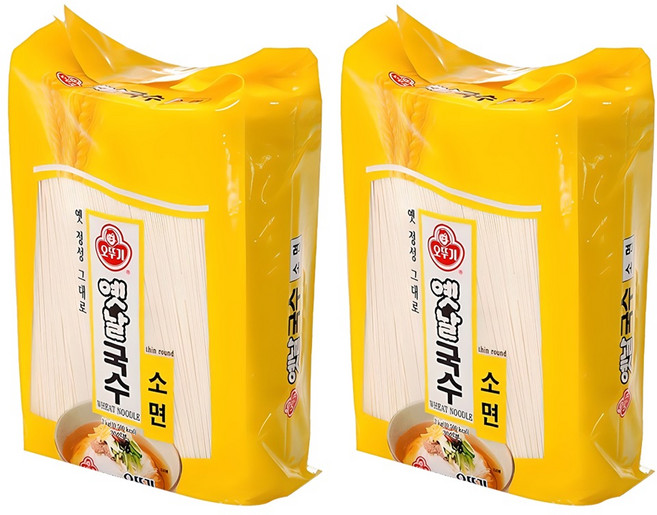 오뚜기옛날 국수 소면, 2개, 3kg