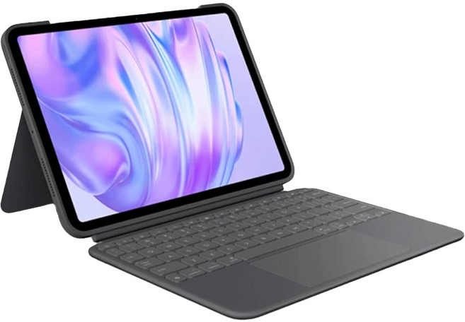 logitech 羅技 Combo Touch 鍵盤保護套, 黑色, 1個
