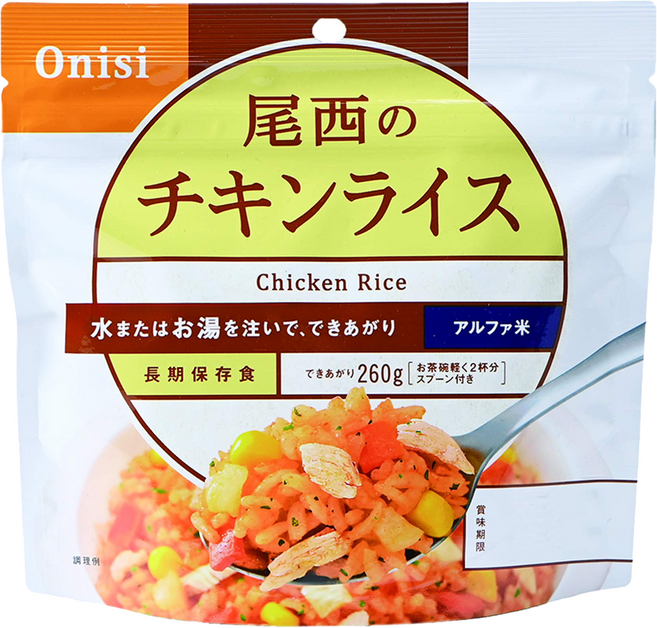 Onisi 尾西 沖泡即食飯 雞肉風味
