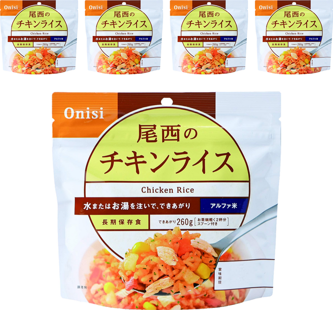 Onisi 尾西 沖泡即食飯 雞肉風味