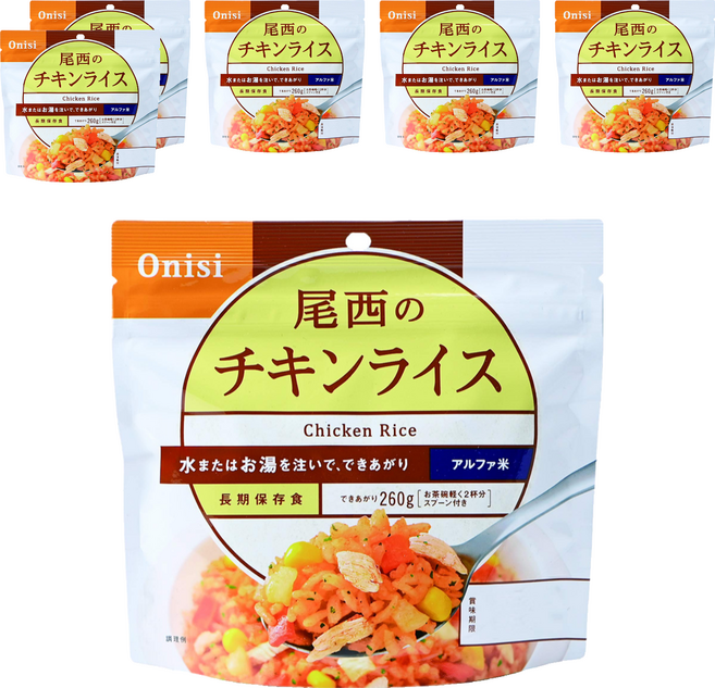 Onisi 尾西 沖泡即食飯 雞肉風味
