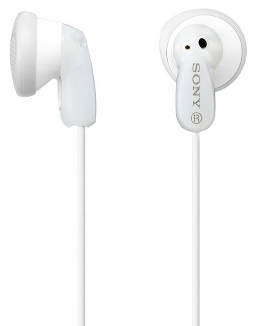 SONY 索尼 盈彩立體聲耳機, MDR-E9LP, 雪白色