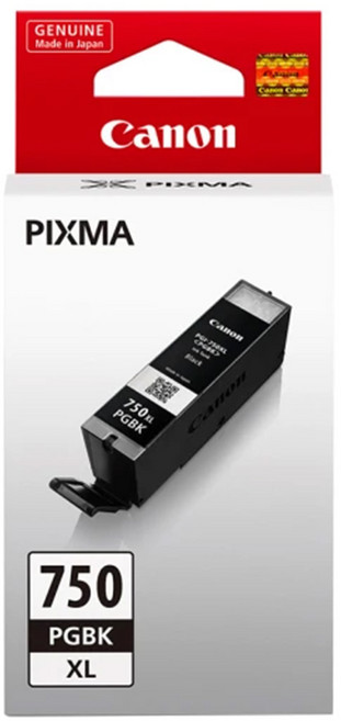 Canon 佳能 原廠墨水匣 PGI-750 XL 22ml, 黑, 1個