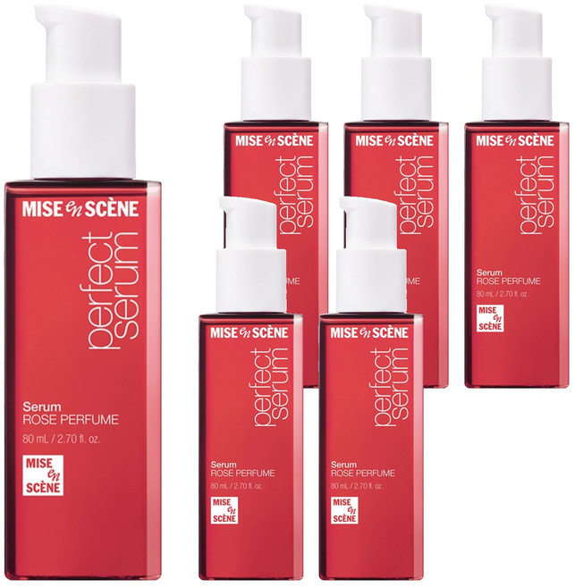 mise en scene 魅尚萱 完美玫瑰香氛護髮精華, 80ml, 6個