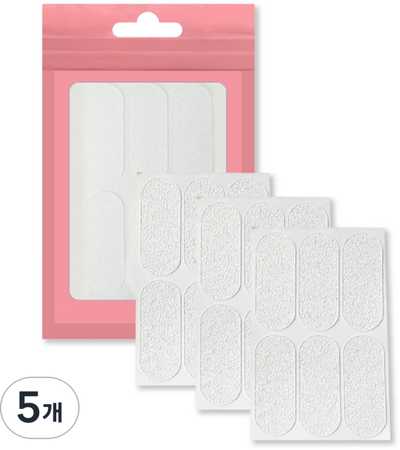 아르셀 누운 엘프 귀 교정패치 6p x 3매, 5개, 투명