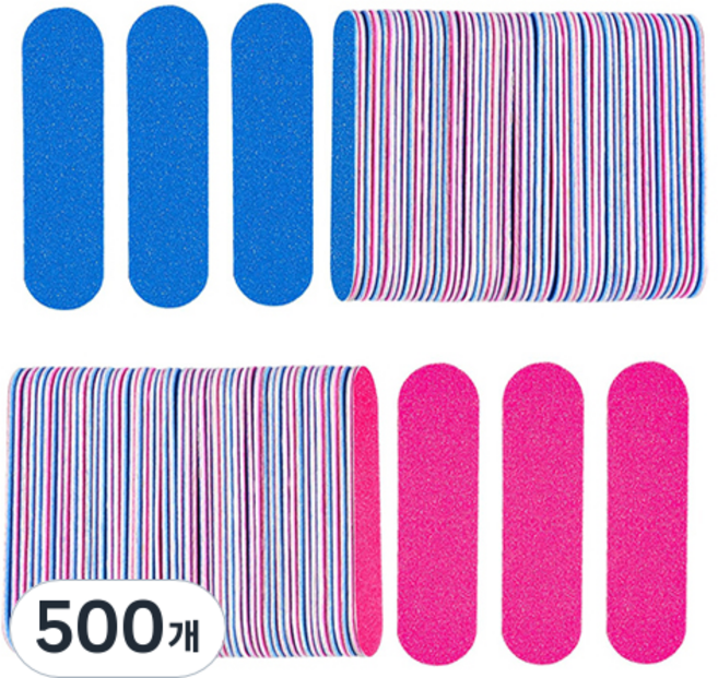 OON 대용량 미니 우드 파일, 500개