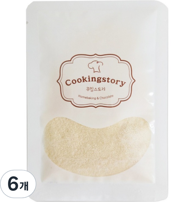쿠킹스토리 젤라틴가루, 100g, 6개