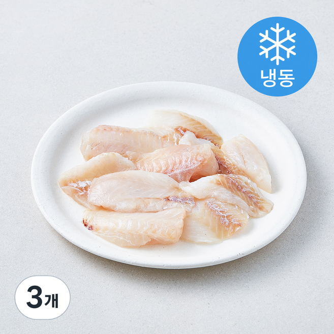 신선작 명태포 슬라이스 (냉동), 3개, 300g