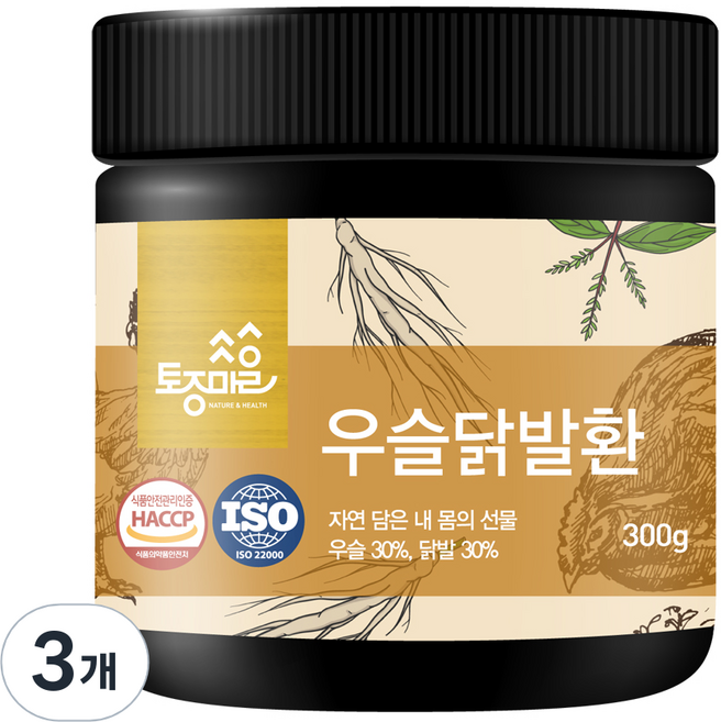 Tojongherb 牛膝雞爪丸, 300g, 3個