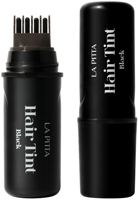 라피타 새치커버 헤어틴트 10ml, 블랙, 2개