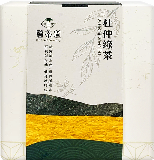 Dr.Tea Ceremony 醫茶道 杜仲綠茶, 2.5g, 10包, 1盒