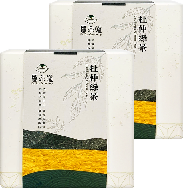 Dr.Tea Ceremony 醫茶道 杜仲綠茶, 2.5g, 10包, 2盒