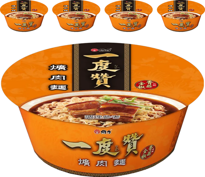 維力 一度贊 爌肉麵 200g, 5入