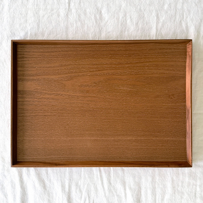 아카시아 심플 우드 직사각트레이, 에쉬, 1개