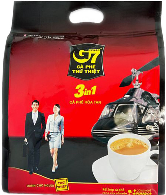 G7 三合一咖啡, 16g, 50包, 1袋
