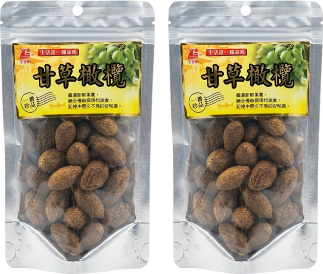 李家興 甘草橄欖, 150g, 2包