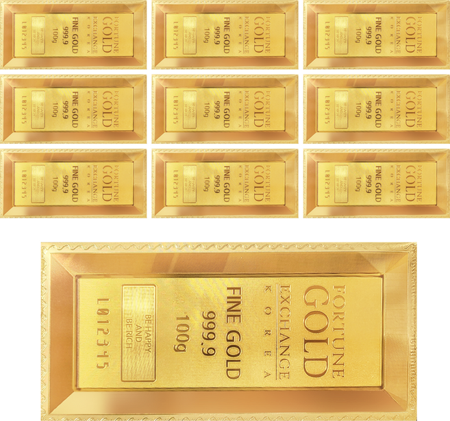 금박 용돈 봉투, 골드바봉투, 10개