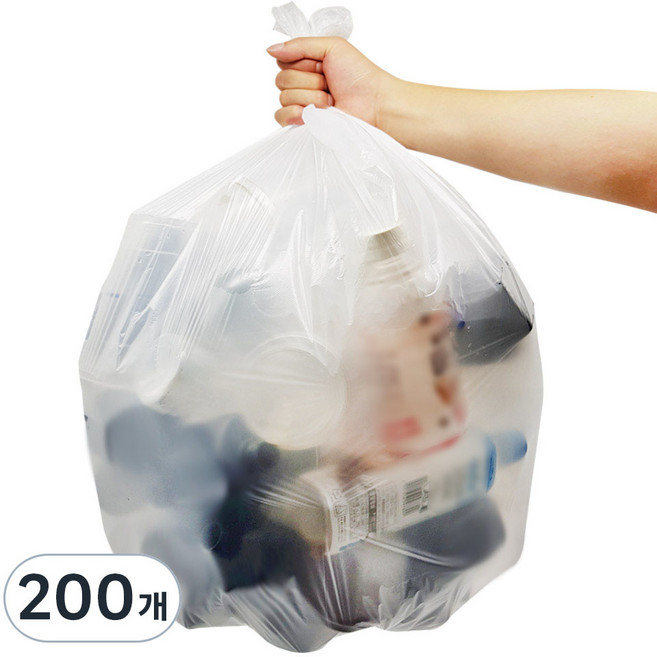 리벤스 분리수거 쓰레기용 비닐봉투, 60L, 200개