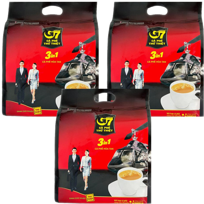 G7 三合一咖啡, 16g, 50包, 3袋