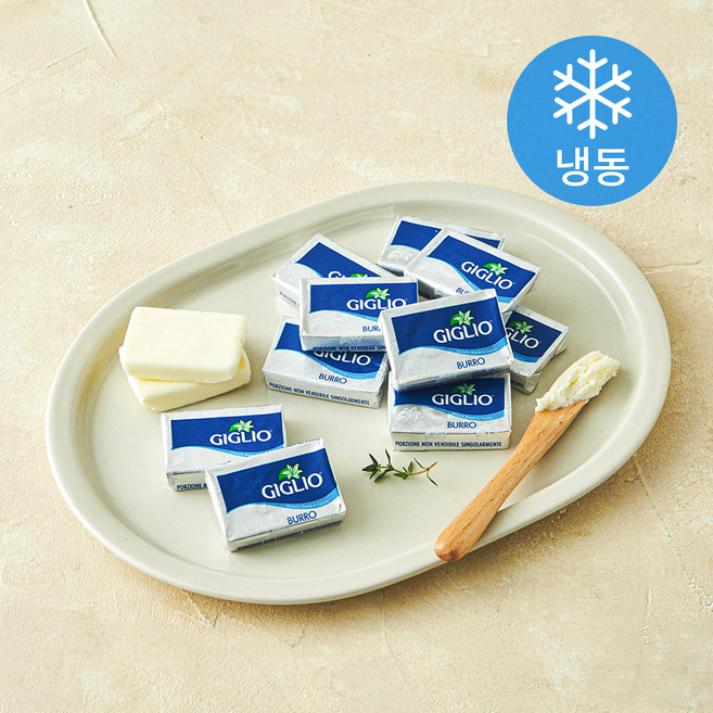 지글리오 버터 12개입 (냉동), 125g, 1개