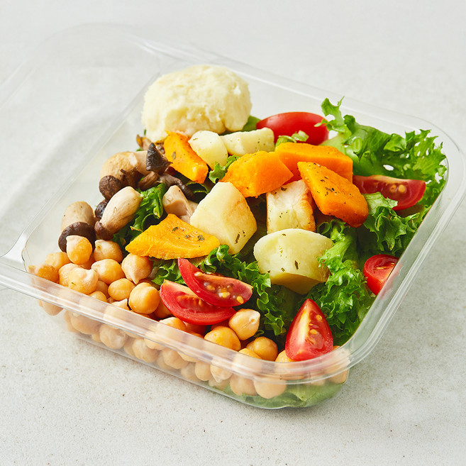 스윗밸런스 구운 단호박과 고구마 매쉬 샐러드, 220g, 1개