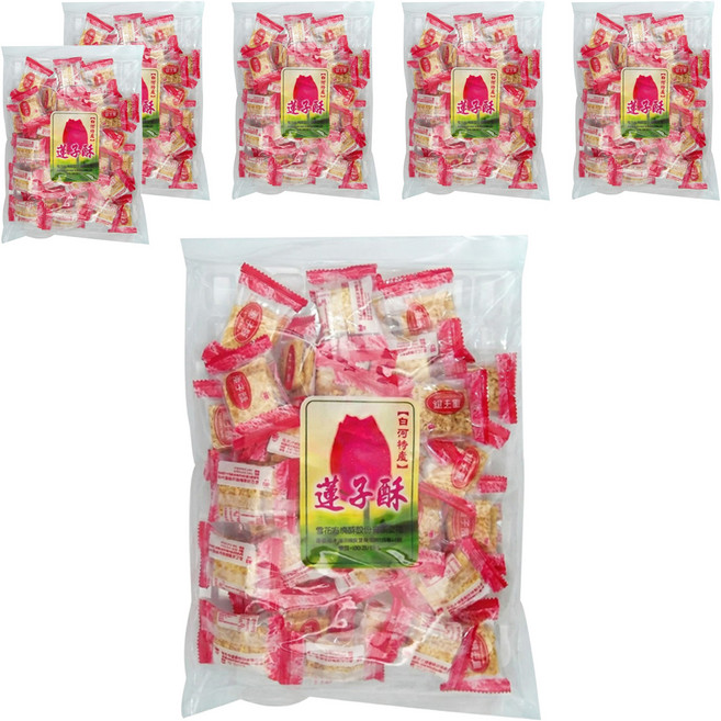 莊家蓮子酥, 400g, 6袋