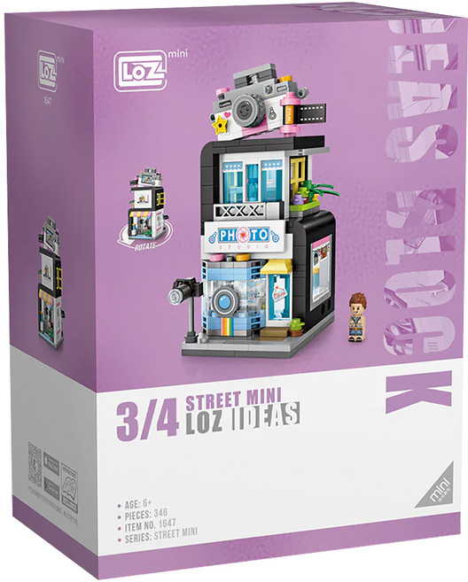 LoZ 積木玩具, 照相館, 1盒