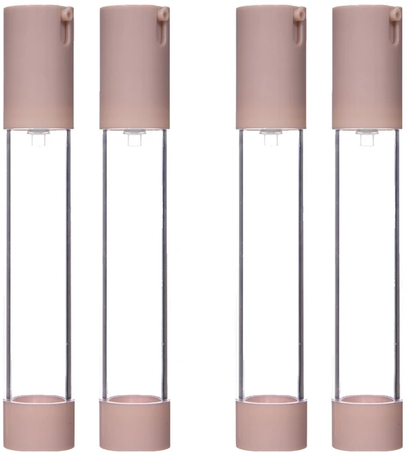 살구색 NO CAP 진공에센스 용기 30ml, 4개 - 쿠팡